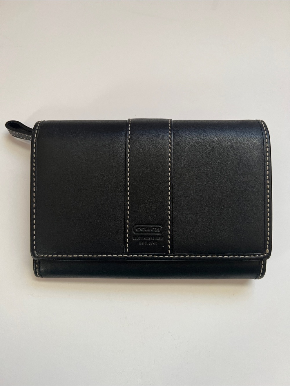 Coach Leather Flap Wallet